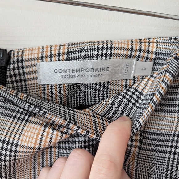 Contemporaine Simons plaid shirt - Picture 2 of 2
